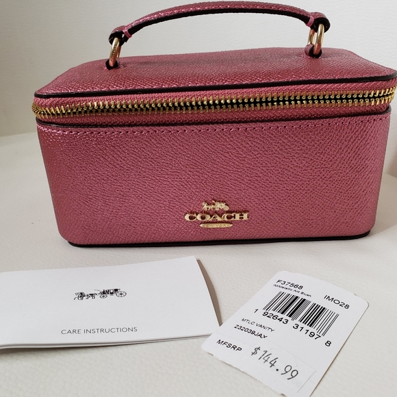 Coach Metallic Jewelry Case - Picture 3 of 7